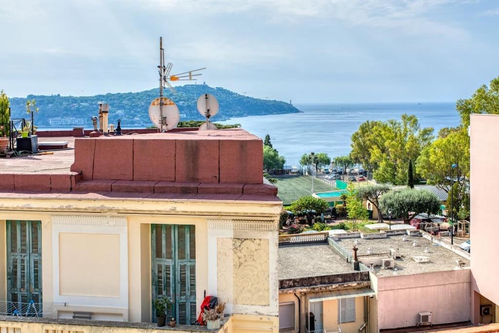 #24 Marie-Claire Suite Sea View/Balcony/Ac/5Min Port Villefranche-sur-Mer Esterno foto