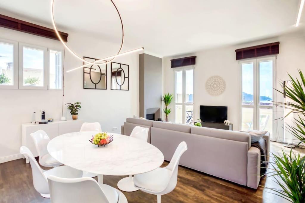 #24 Marie-Claire Suite Sea View/Balcony/Ac/5Min Port Villefranche-sur-Mer Esterno foto
