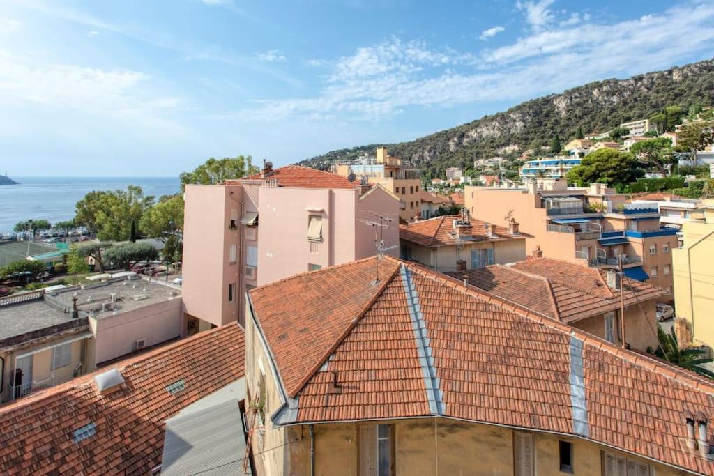 #24 Marie-Claire Suite Sea View/Balcony/Ac/5Min Port Villefranche-sur-Mer Esterno foto