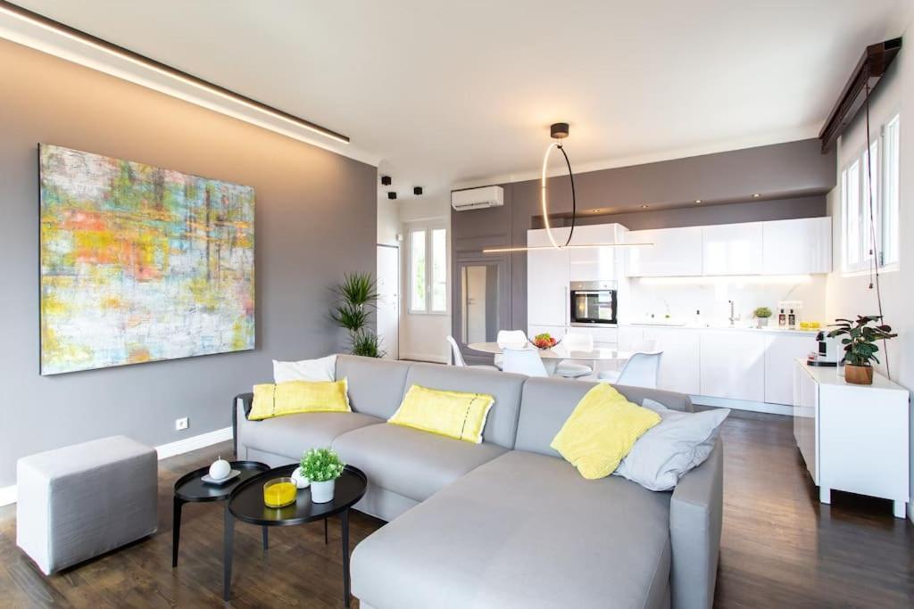#24 Marie-Claire Suite Sea View/Balcony/Ac/5Min Port Villefranche-sur-Mer Esterno foto